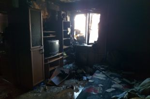 В Оренбурге на пожаре от отравления угарным газом погиб годовалый малыш.
