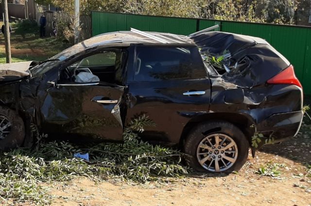 В результате ДТП в Александровке пострадал водитель иномарки.