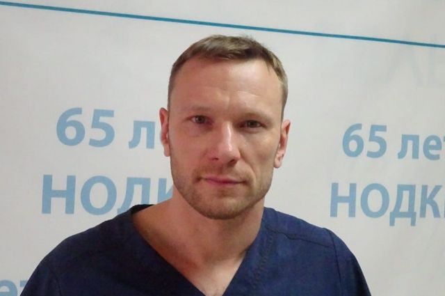 Нейрохирург детской областной больницы Алексей Воробьёв.