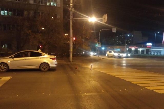 В Ижевске сбили мальчика, переходившего дорогу на зеленый сигнал светофора