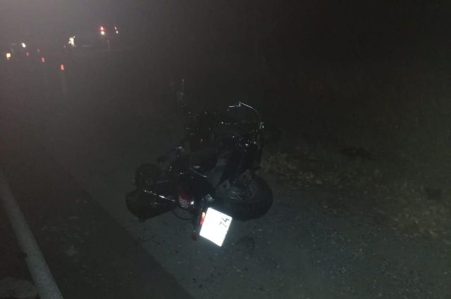 Под Чебаркулем на трассе погиб мотоциклист