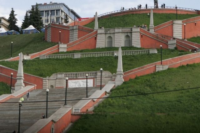 Чкаловская лестница в Нижнем Новгороде изменится после реконструкции