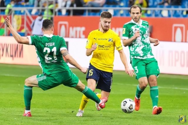 Игрок ФК «Ростов» покрасит бороду в жёлтый и синий цвета после своего гола