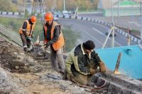 Реконструкция путепровода на улице Джамбула продолжится в следующем году.