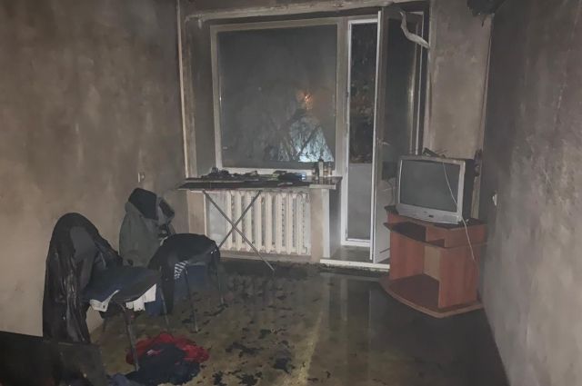 В пятиэтажке на пожаре погиб молодой житель Петровска