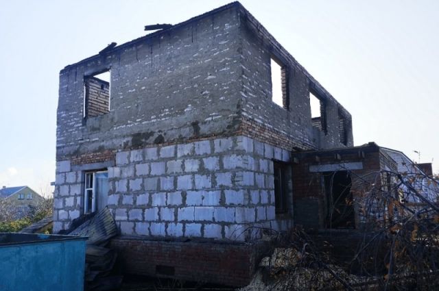 В Тимофеевке сгорел частный дом площадью 100 квадратных метров