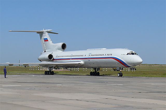 Пассажирский Ту-154 в последний раз приземлился в Новосибирске