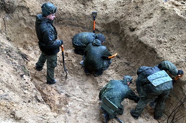 188 погибших найдены в местах массовых расстрелов на окраинах Пскова