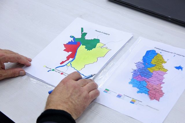 Утверждена новая схема избирательных округов в Псковской области
