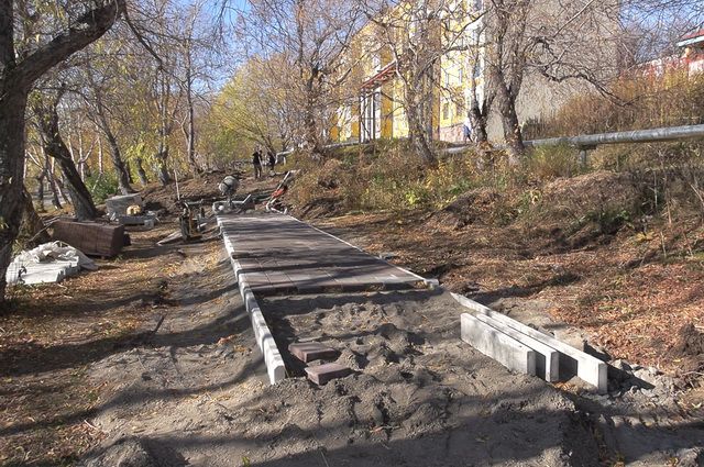 В Вилючинске появится аллея для пешеходных прогулок и отдыха