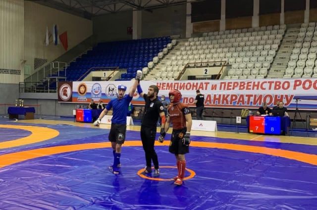 Борцы с Алтая взяли комплект медалей на Чемпионате России по панкратиону