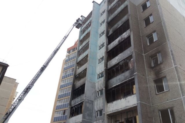 Жильцам пострадавшего дома разрешили вернуться в квартиры в Челябинске