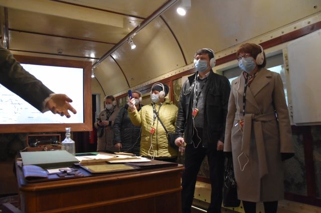 Уникальный подвижной музей «Поезд Победы» приехал в Смоленск