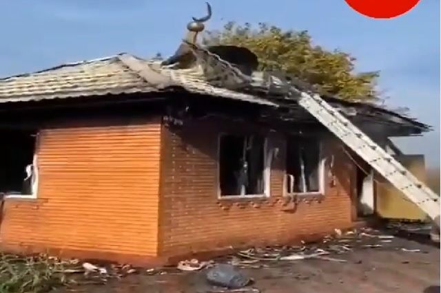 Жители Ингушетии шокированы пожаром в мечети баталхаджинцев в Экажево