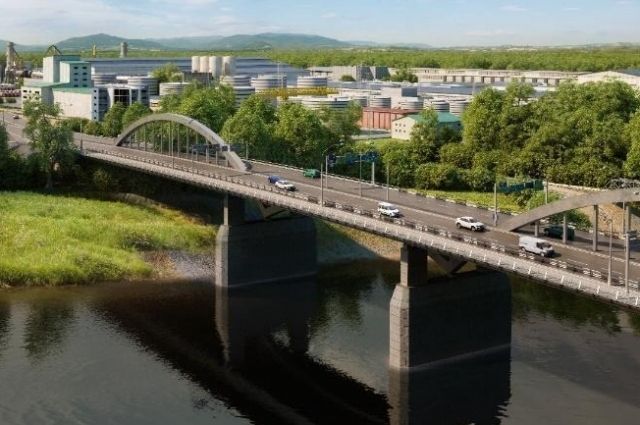 Начался второй этап строительства нового Яблоновского моста