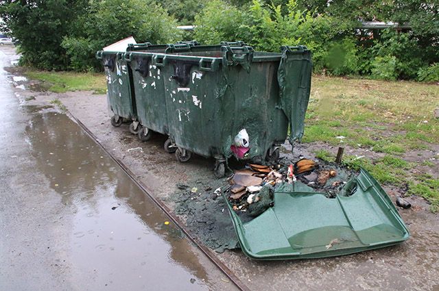 В Тамбове возбудили уголовные дела о поджоге мусорных контейнеров