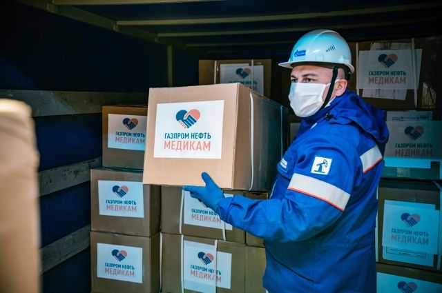 «Газпромнефть-Оренбург» поддержал больницы Оренбуржья в борьбе с COVID-19