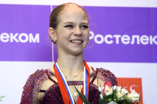 Трусова побила два мировых рекорда на этапе Кубка России в Казани