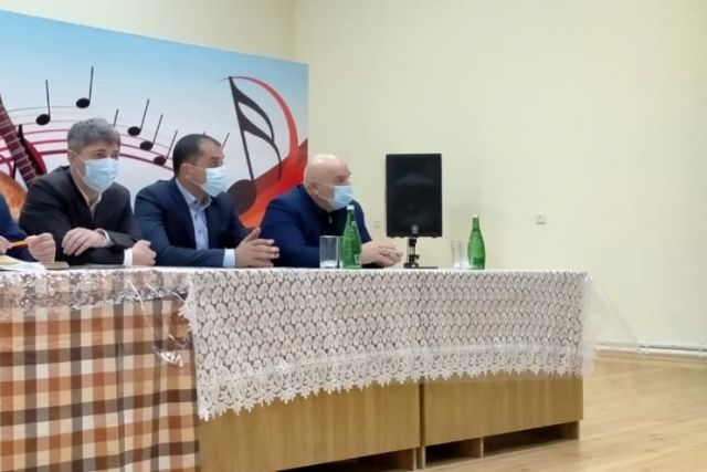 Врио главы Дербентского района встретился с жителями села Рукель