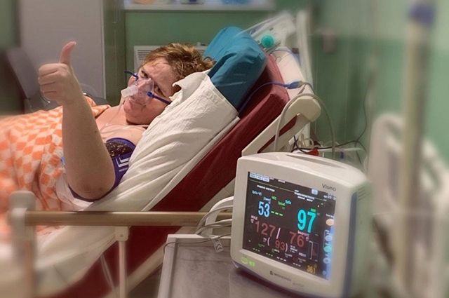 Пациентку с поражением 90% лёгких спасли псковские врачи