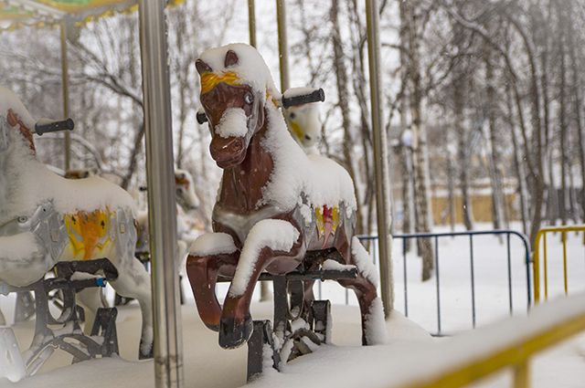 В Саратовской области выпадет снег на выходных