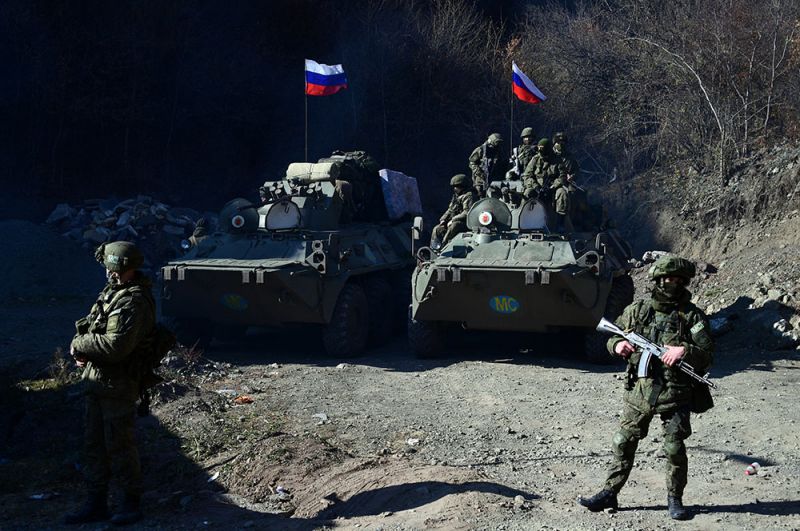 Российские миротворцы в Нагорном Карабахе.