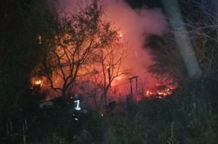 В Киеве в сгоревшем мусоре обнаружили труп