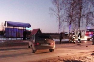 По предварительной информации, 58-летняя женщина переходила проезжую часть в неположенном месте в зоне видимости пешеходного перехода