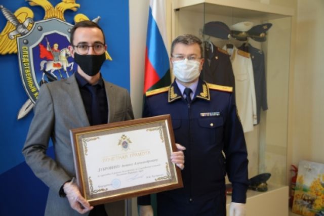 Адвоката, спасшего в Ульяновске 4-летюю девочку, наградил Следком