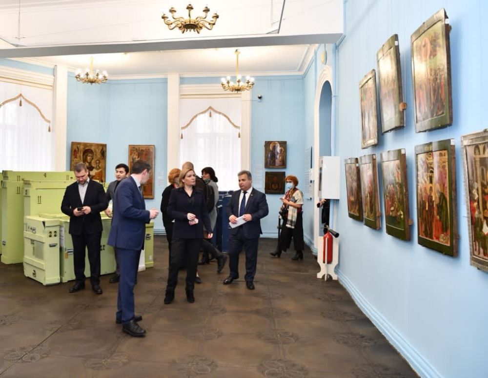 Министр культуры России Ольга Любимова в Перми.