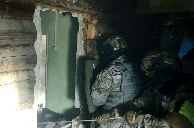 В Собинском районе задержали банду террористов