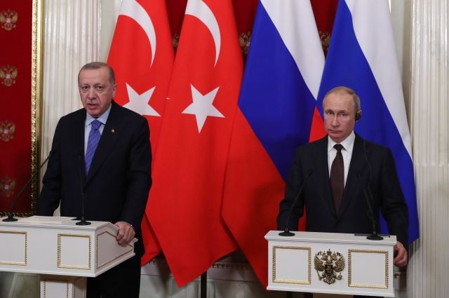 Путин и Эрдоган обсудили реализацию договоренностей по Нагорному Карабаху
