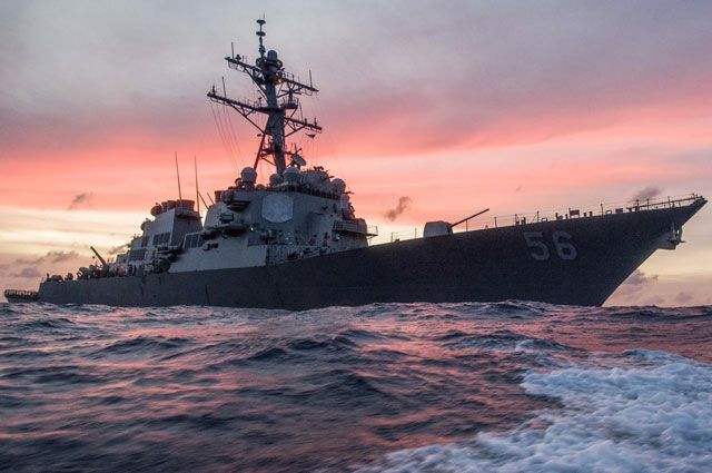 США отвергли заявление об «изгнании» их эсминца из залива Петра Великого