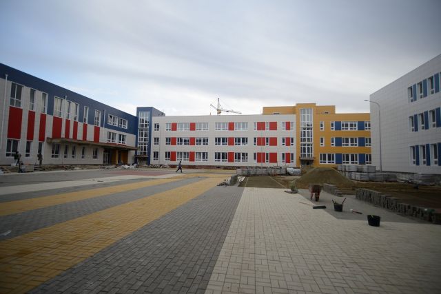 В Майкопе продолжается строительство школы на 1100 мест