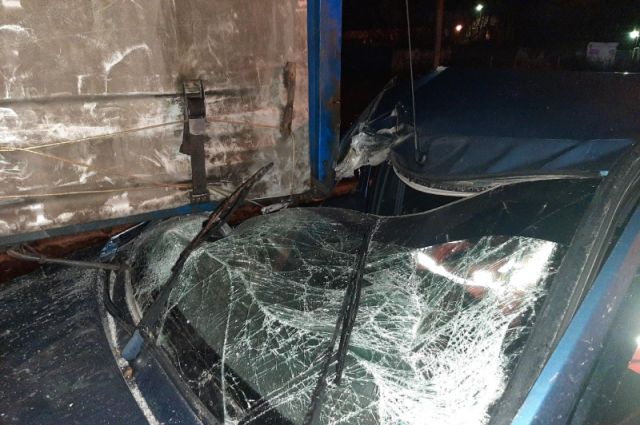 В ДТП на улице Рязанской погиб пассажир легковушки