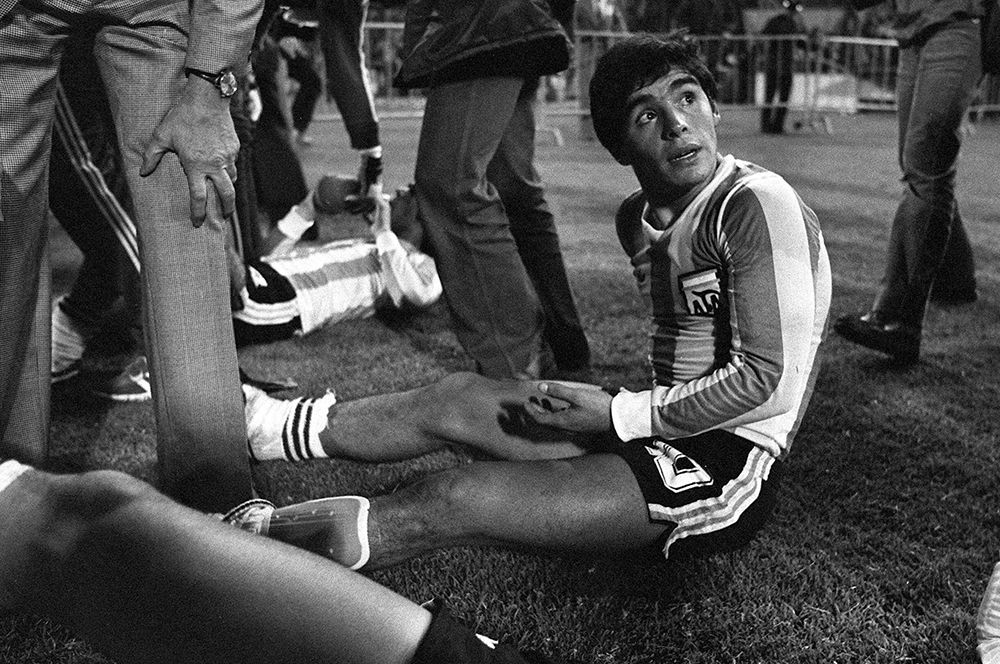 Диего Марадона в 1979 году.