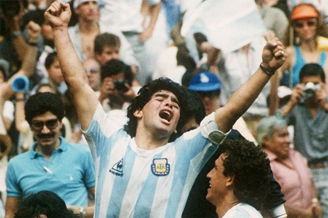 Диего Марадона. 1986 г.