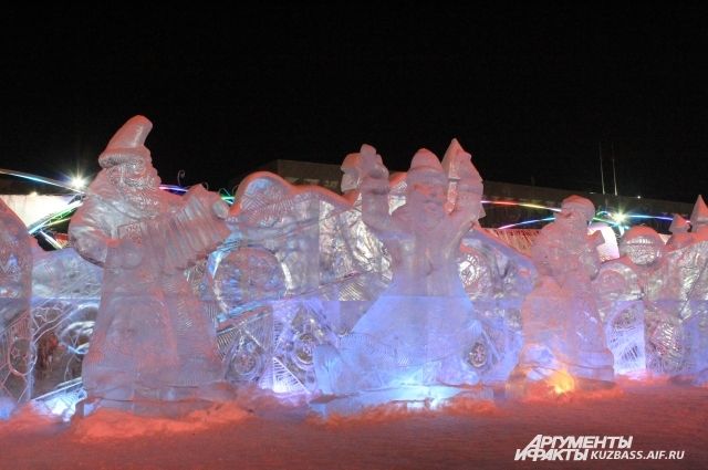 В Кемерове к Новому году появятся 11 ледовых городков