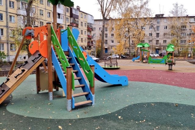 В Кировском районе Самары отремонтировали пять дворов