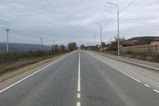 В Дагестане завершен ремонт участка автодороги Мамраш – Араканский мост