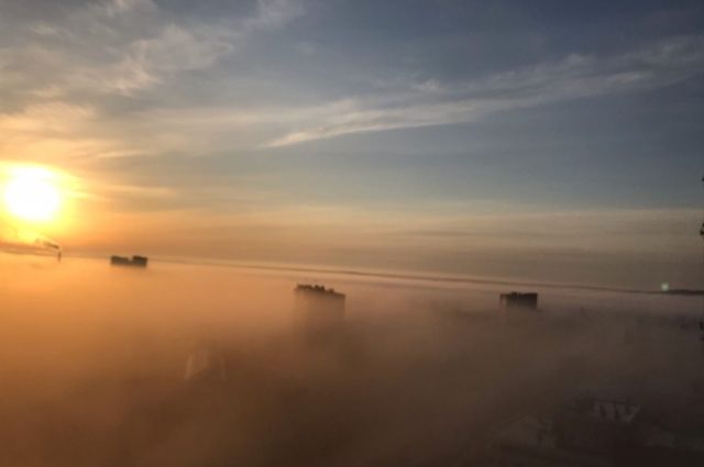 На востоке Оренбуржья дороги окутает плотный туман