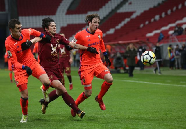 «Рубин» обыграл ЦСКА со счетом 1:0 в 16-м туре РПЛ