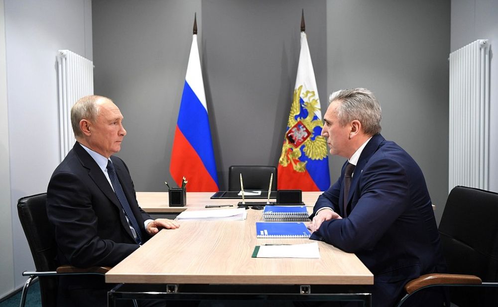 Встреча с губернатором Тюменской области Александром Моором