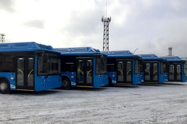 В Кузбасс прибыла еще одна партия современных низкопольных автобусов