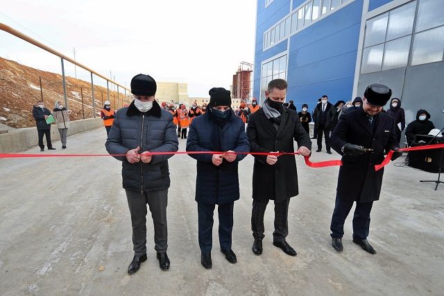 Губернатор Владимирской области открыл завод по производству извести