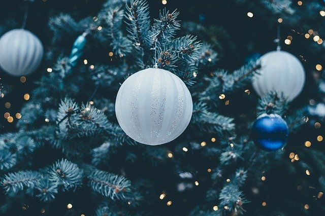 На омском Левобережье установили три новогодние ёлки