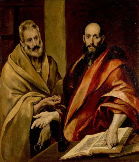 Эль Греко. Апостолы Пётр и Павел. 1587-1592