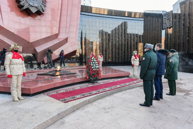 Память Неизвестного солдата почтили в Хабаровске