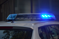 В Курманаевском районе произошел инцидент в полицейской машине.