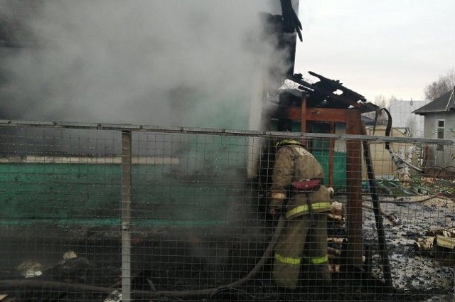 В Собинском районе в сгоревшей даче найден труп мужчины